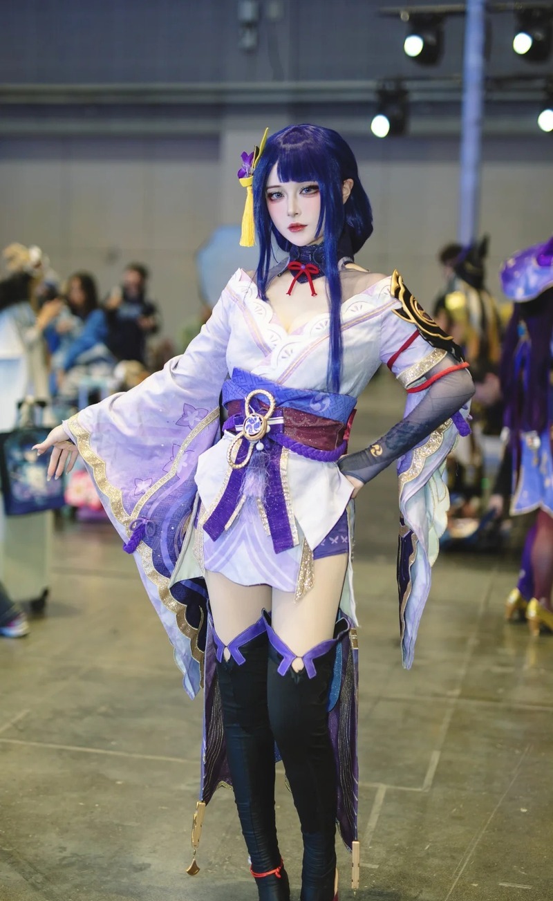 raiden shogun cosplay 30