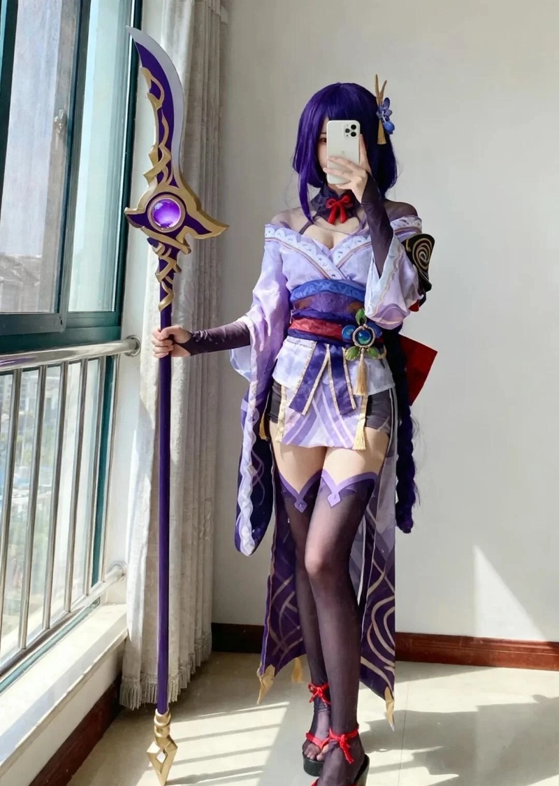 raiden shogun cosplay 34