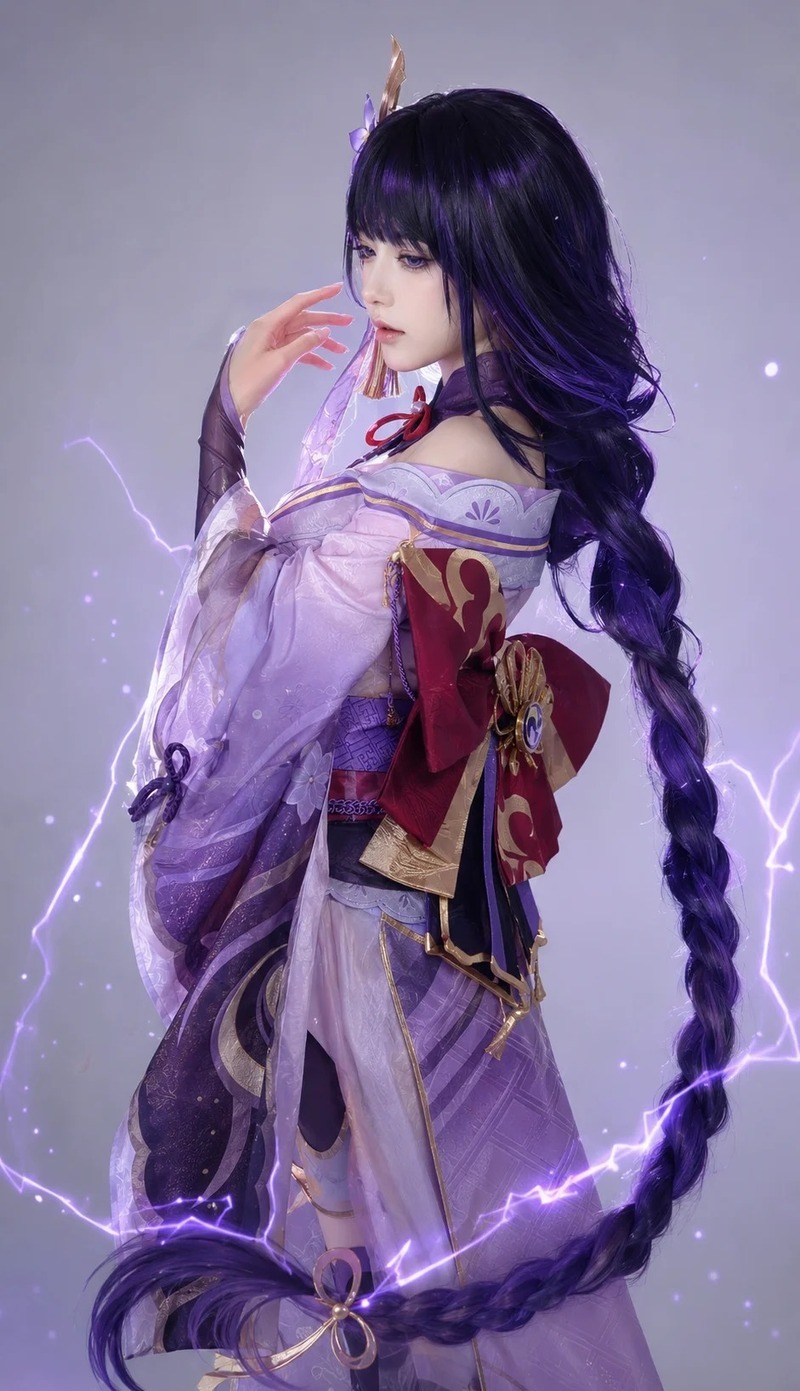 raiden shogun cosplay 37