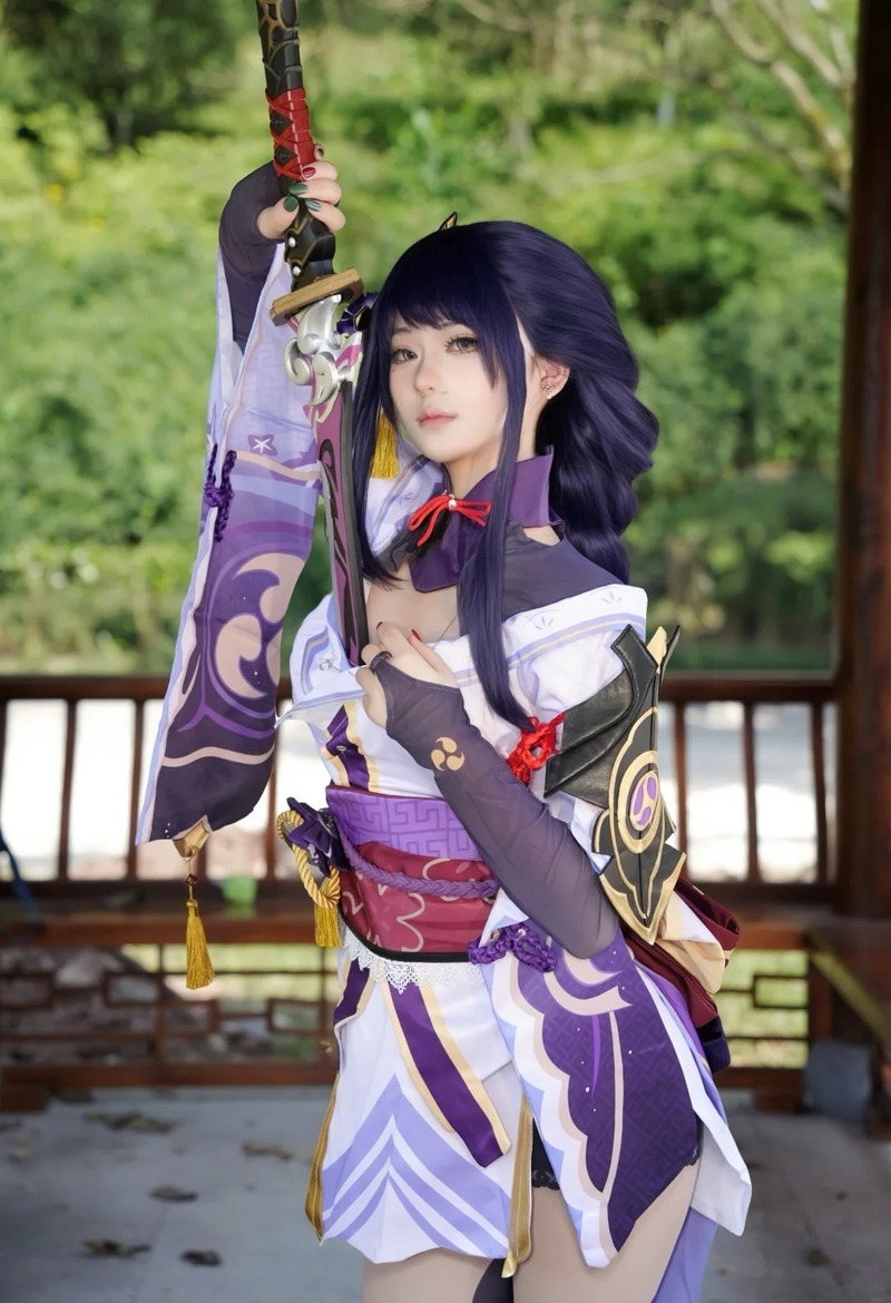 raiden shogun cosplay 38