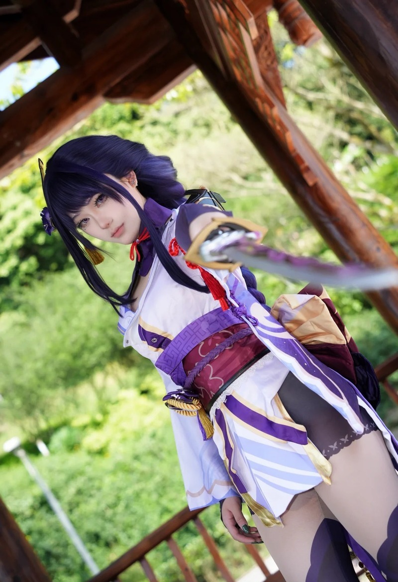 raiden shogun cosplay 4