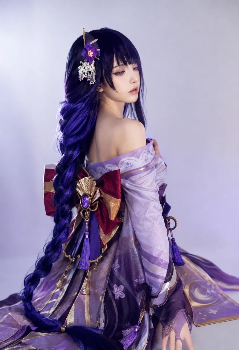 raiden shogun cosplay 40