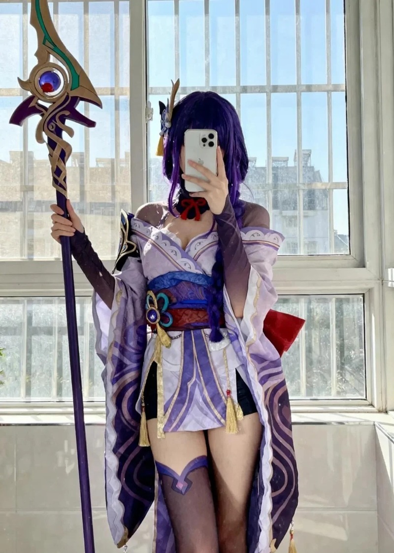 raiden shogun cosplay 45