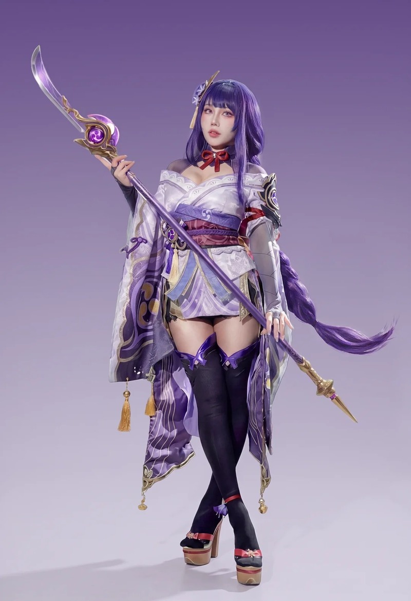 raiden shogun cosplay 9