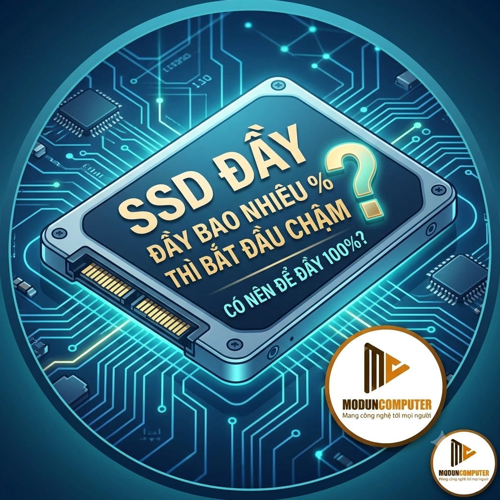 SSD đầy bao nhiêu % thì chậm
