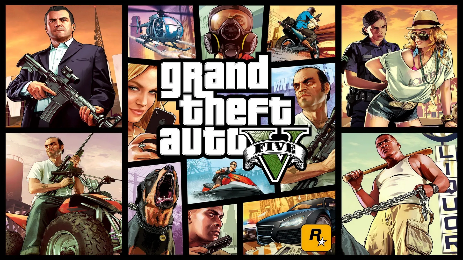 Tải GTA 5 Việt Hóa nền game