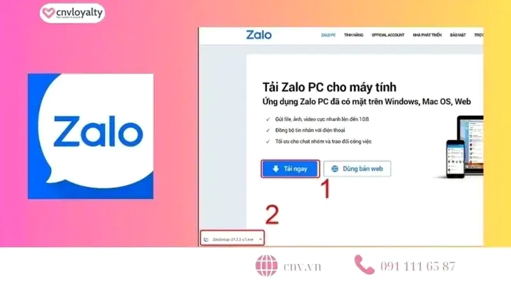 Tải Zalo Về Máy Tính Win XP