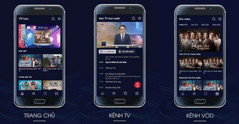 Tận hưởng các chương trình yêu thích trên điện thoại của bạn