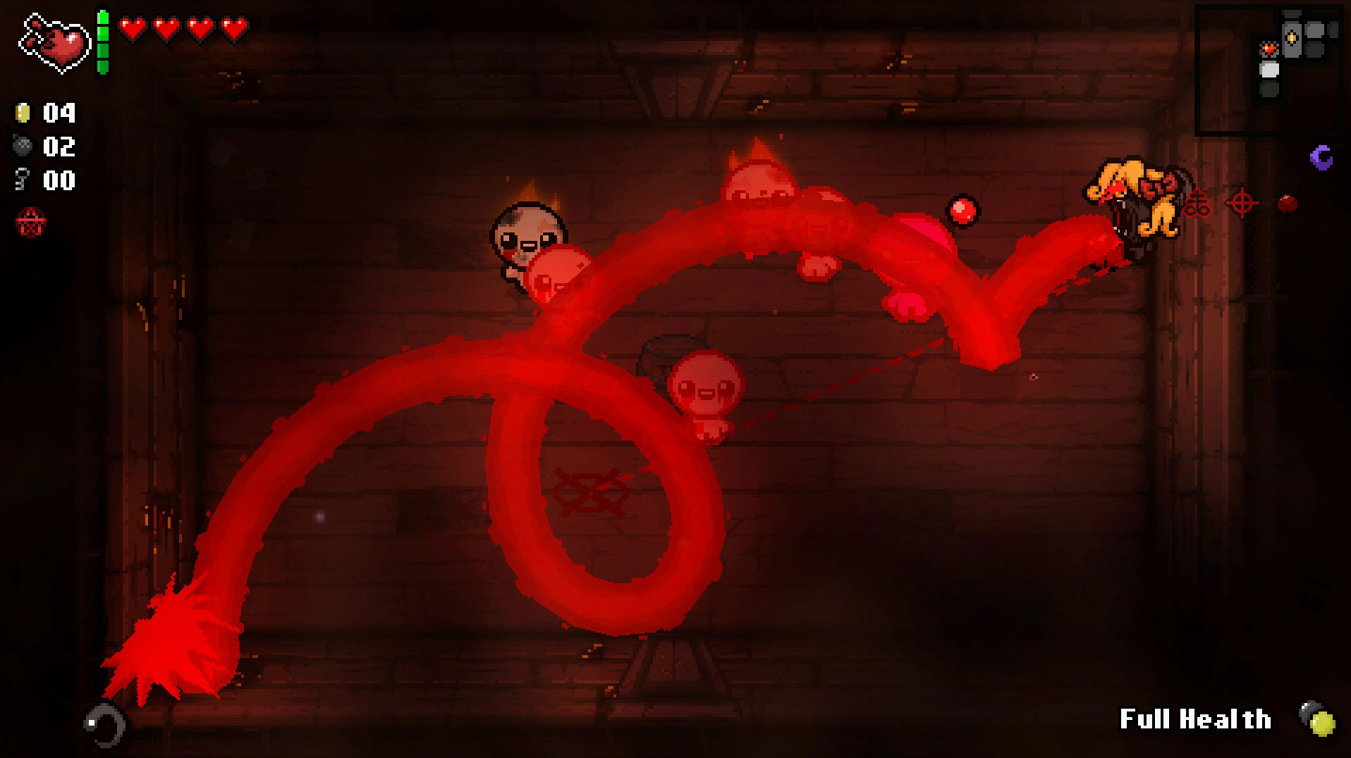 The Binding of Isaac: Repentance - Isaac thu thập vật phẩm