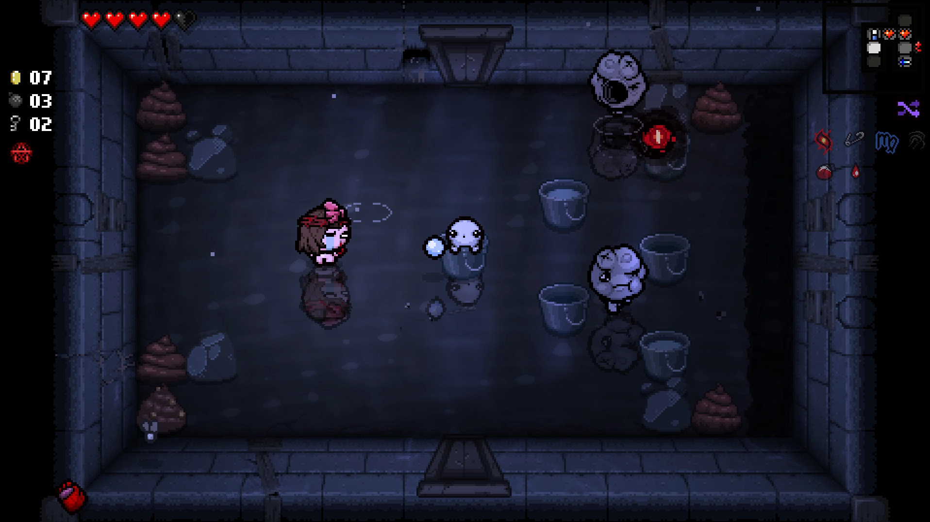 The Binding of Isaac: Repentance - Màn hình chọn nhân vật