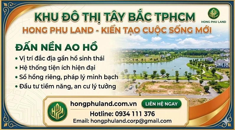 Tiềm năng tăng trưởng của Khu Đô Thị Tây Bắc Củ Chi