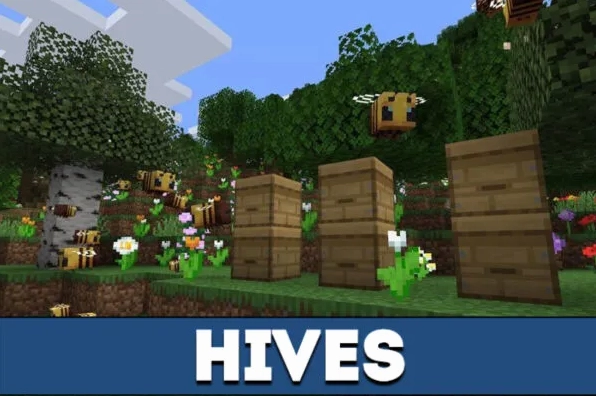 Tổ ong trong Minecraft PE 1.14