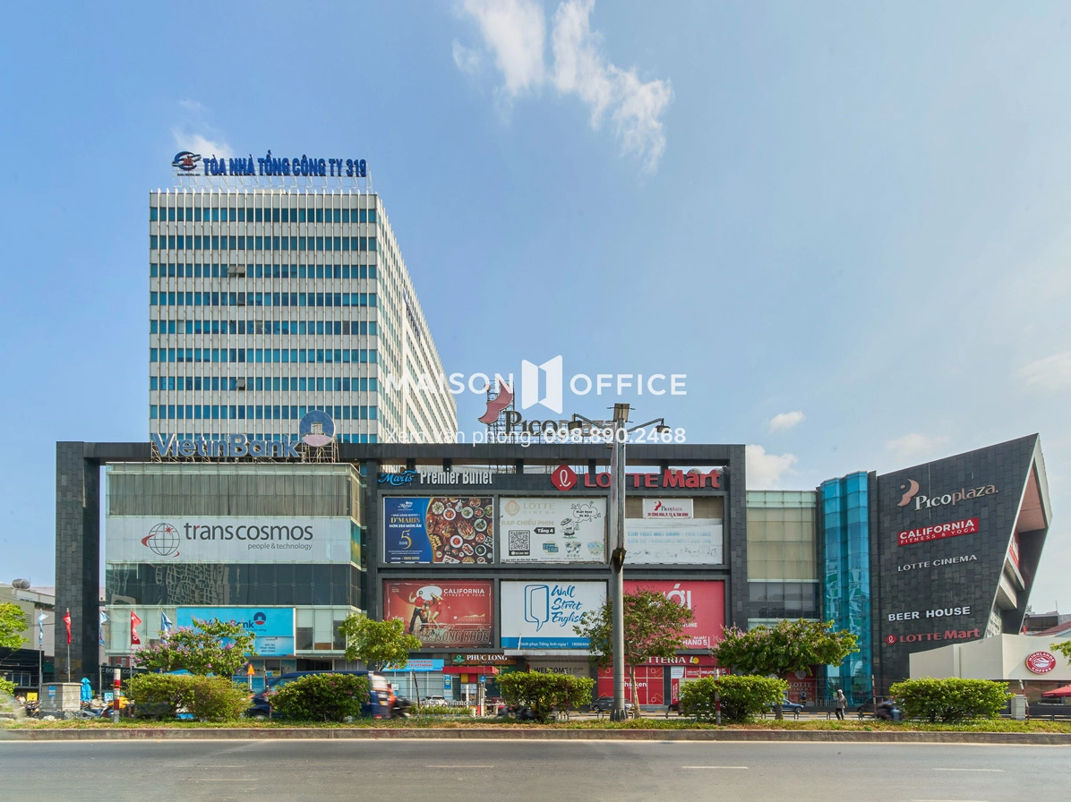 Toàn cảnh Trung tâm thương mại Pico Plaza Cộng Hòa