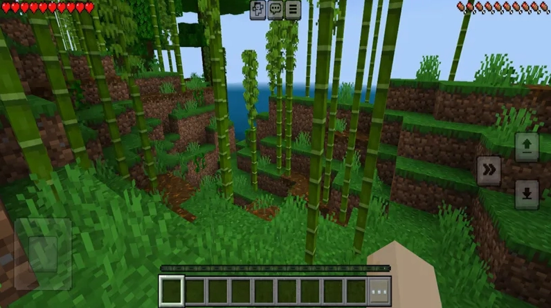 Tương tác trong Minecraft PE