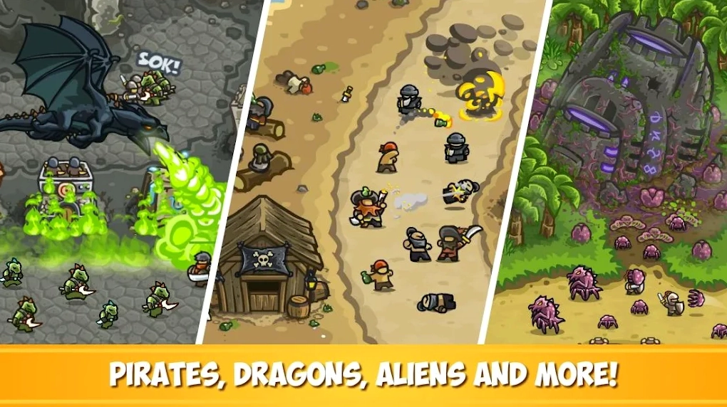 Tùy chỉnh anh hùng trong Kingdom Rush Frontiers Mod Apk