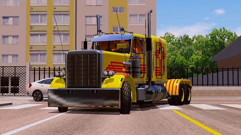 World Truck Driving Simulator Mod Android giao diện tùy chỉnh xe