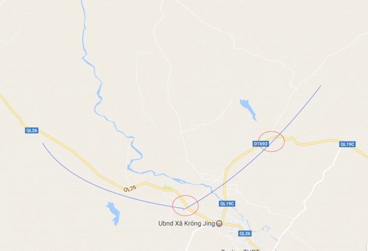 Xe khách trên đường đi Phú Yên