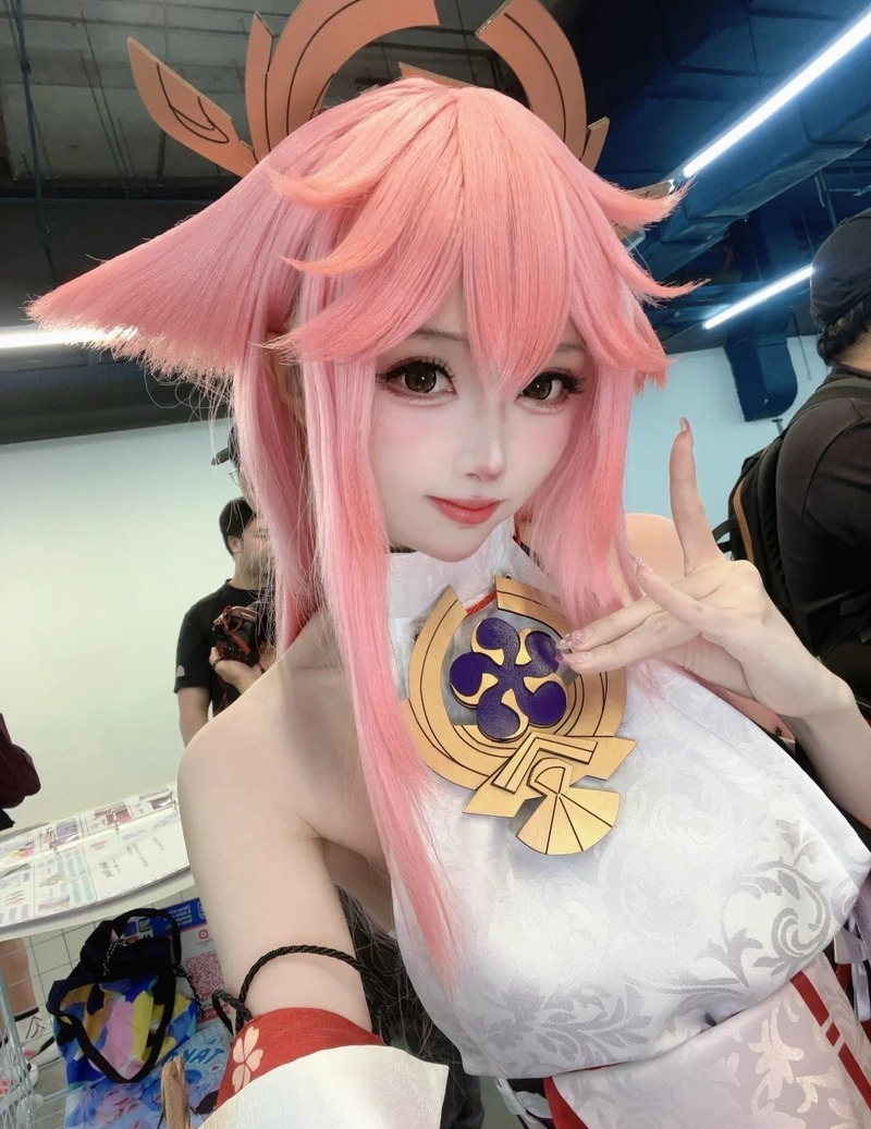 395+ Ảnh yae miko cosplay tái hiện vẻ đẹp nữ thần Inazuma